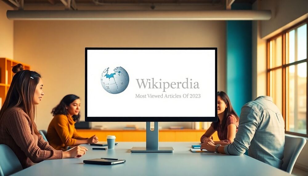 Voici les articles Wikipédia les plus consultés en 2023 Voici les articles Wikipédia les plus consultés en 2023