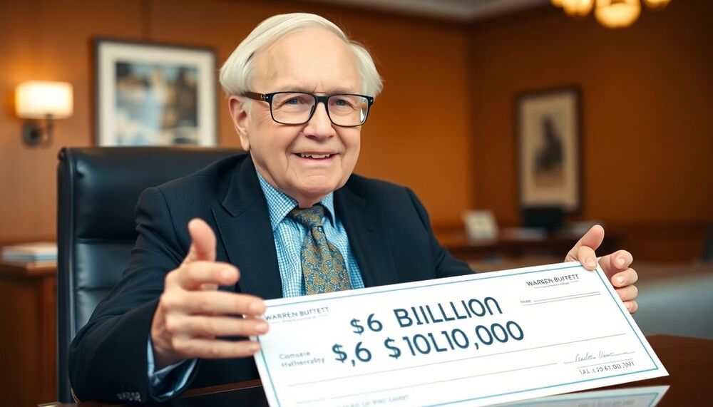 Warren Buffett fait don de 6 milliards de dollars d’actions Berkshire à des associations caritatives Warren Buffett fait don de 6 milliards de dollars d’actions Berkshire à des associations caritatives