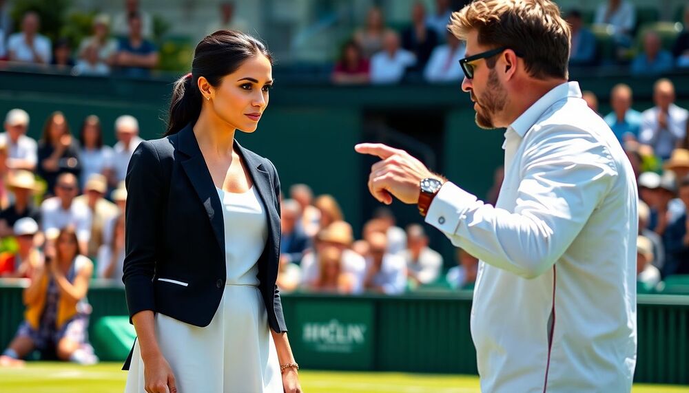 Wimbledon : Meghan Markle critiquée par une ancienne star du tennis pour un détail explosif