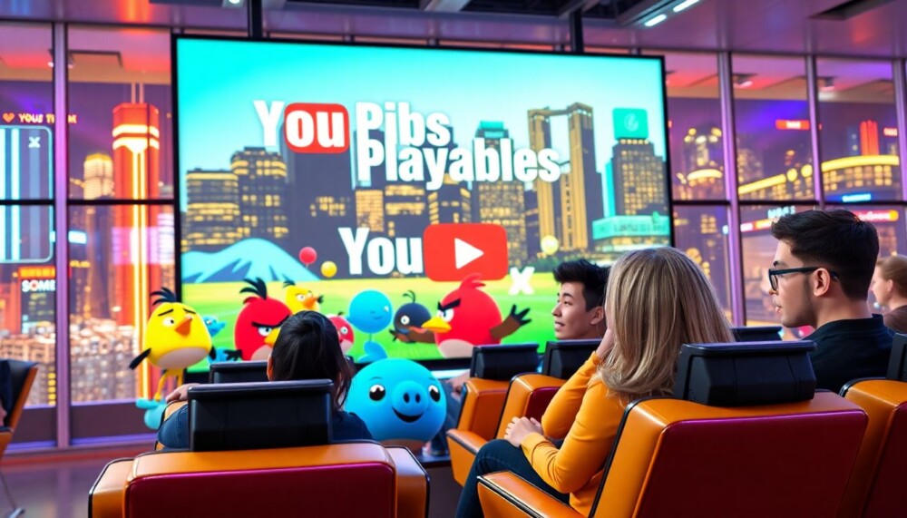 YouTube Playables est une nouvelle plate-forme de jeu pour des titres comme « Angry Birds » YouTube Playables est une nouvelle plate-forme de jeu pour des titres comme « Angry Birds »