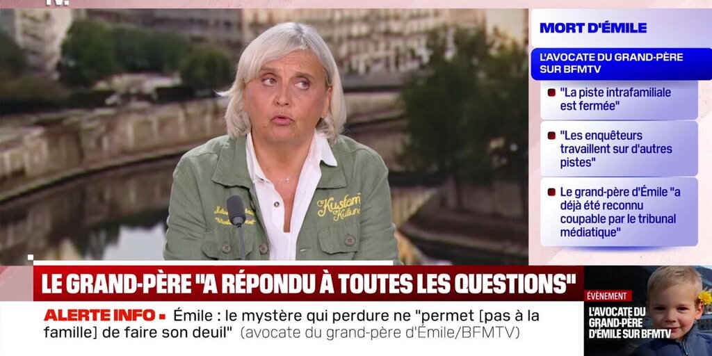 Affaire Émile : L’avocate de Philippe Vedovini dévoile que des enfants ont été auditionnés Affaire Émile : L’avocate de Philippe Vedovini dévoile que des enfants ont été auditionnés