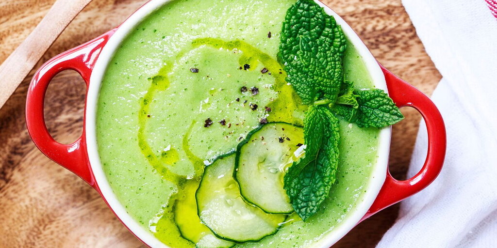 Recette rafraîchissante : Velouté glacé concombre et melon pour les fortes chaleurs Recette rafraîchissante : Velouté glacé concombre et melon pour les fortes chaleurs