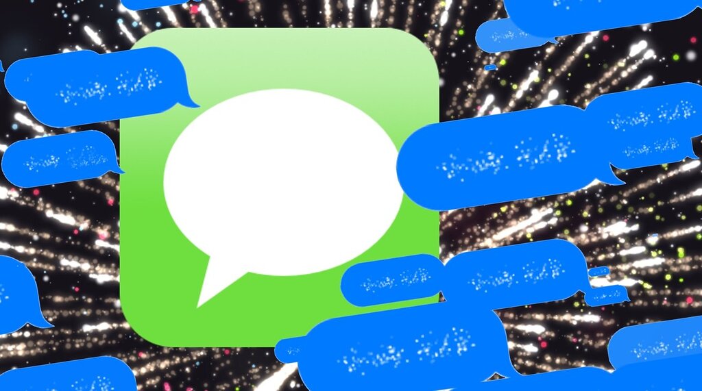Découvrez comment envoyer des feux d’artifice, ballons, cœurs et animations dans iMessage