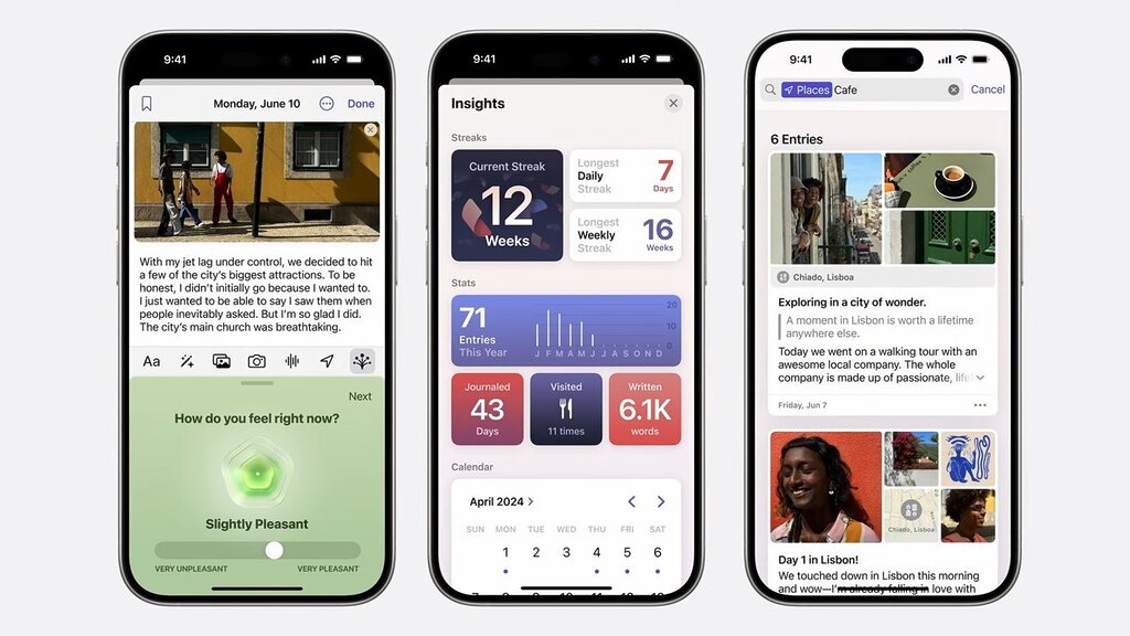 Optimisez votre expérience de journal avec les nouveautés de Journal sur iOS 18