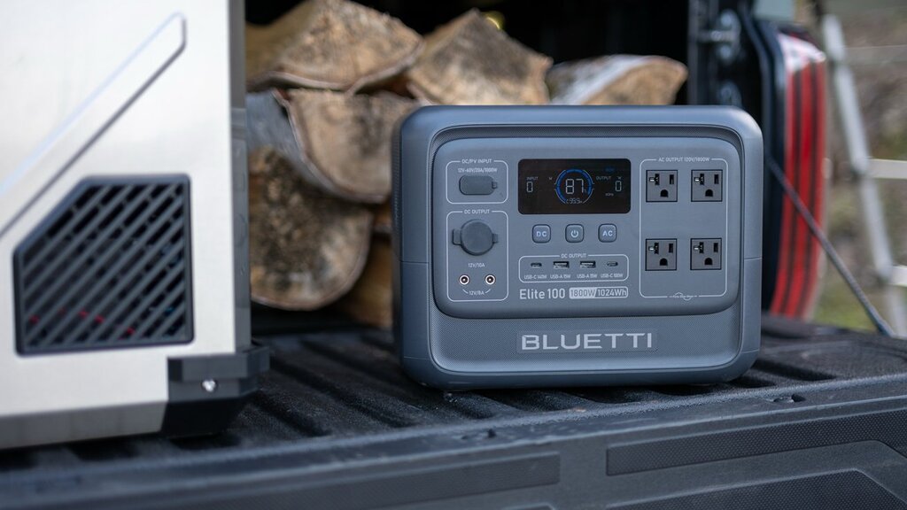 65 % De réduction sur la centrale électrique portable Bluetti Elite 100 V2