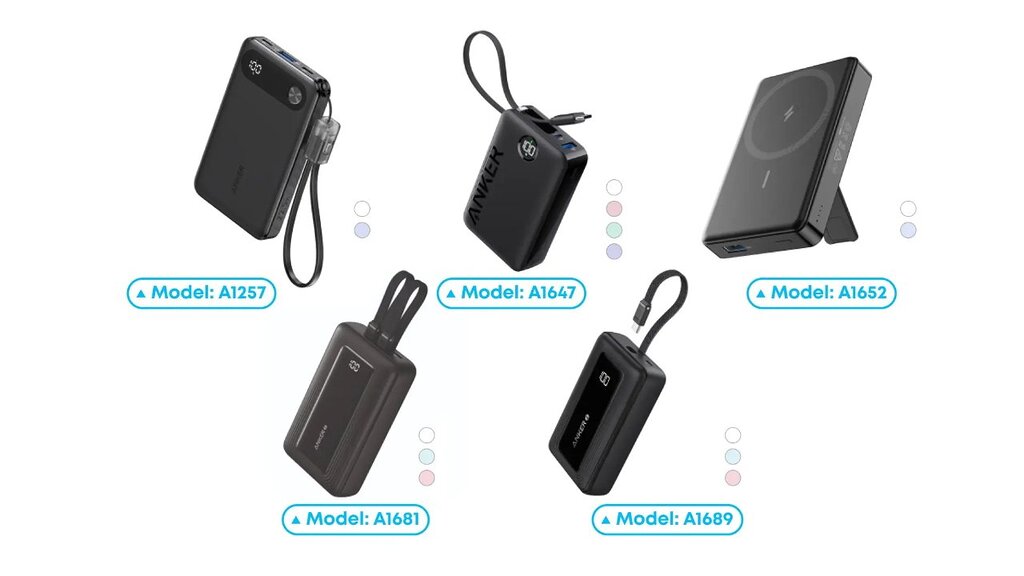 Rappel des batteries externes Anker, Zolo et MagGo : Informations essentielles