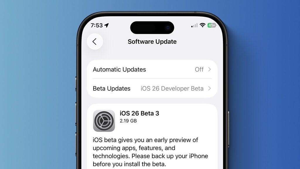 Les nouveautés de la bêta 3 pour développeurs d’iOS 26 : toutes les fonctionnalités dévoilées