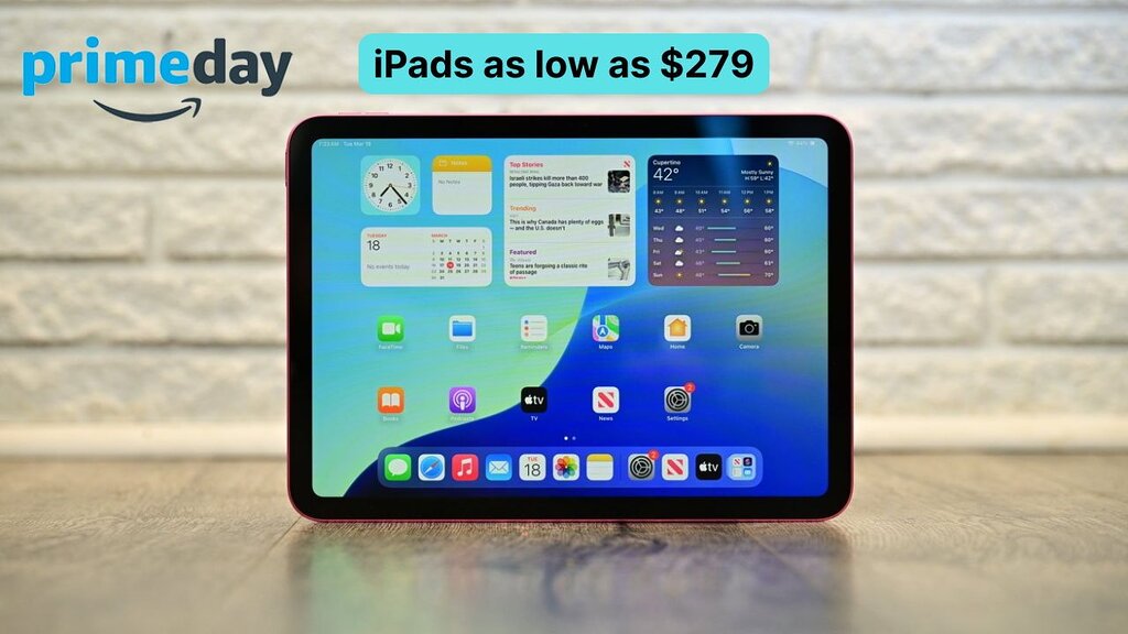 Prime Day : L’iPad Apple en promotion dès 279 $