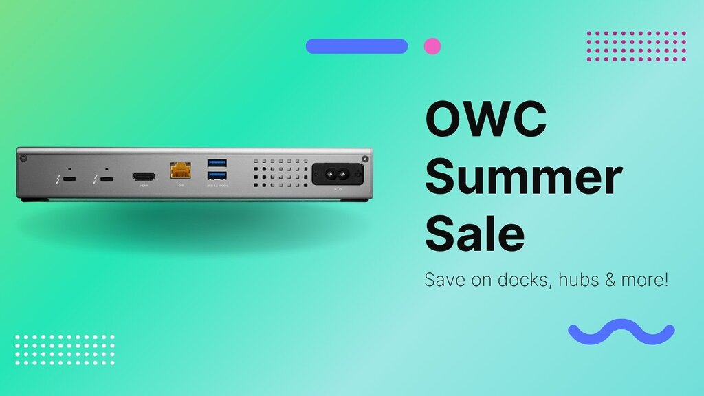 Promotions sur les docks et le stockage Mac pendant la vente Prime Day d’OWC