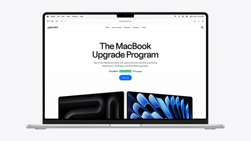 Programme de mise à niveau MacBook : À partir de 33,28 $ par mois Programme de mise à niveau MacBook : À partir de 33,28 $ par mois