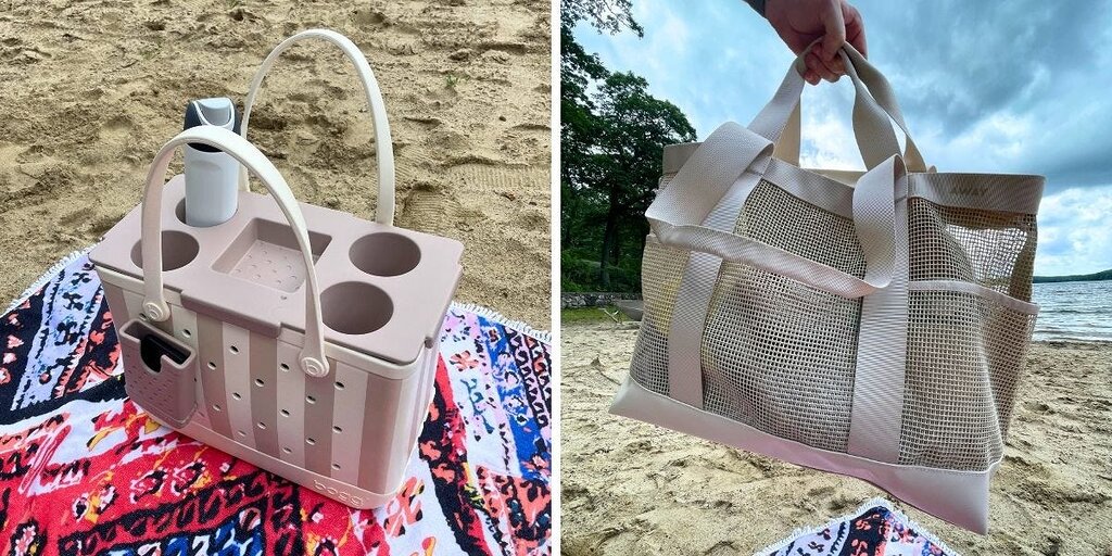 Des sacs de plage pratiques pour l’été, allant du célèbre Bogg Bag aux élégants sacs en mesh Des sacs de plage pratiques pour l’été, allant du célèbre Bogg Bag aux élégants sacs en mesh