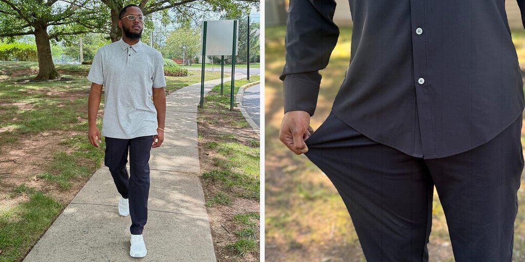 Ces pantalons de Public Rec ressemblent à des chinos classiques, mais ils offrent le confort des jogging au bureau