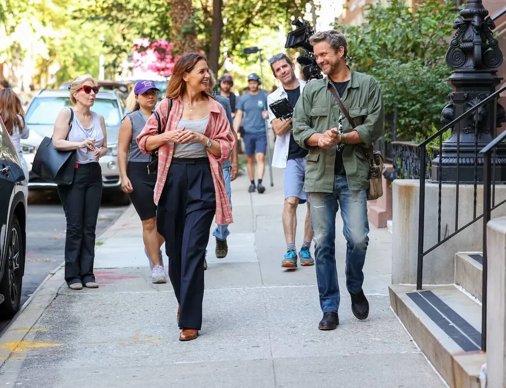 Reunion à NYC : Katie Holmes et Joshua Jackson, Stars de ‘Dawson’s Creek’