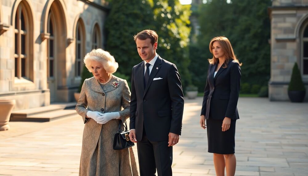 À Windsor, un adieu émouvant pour Charles, Camilla et le couple Macron