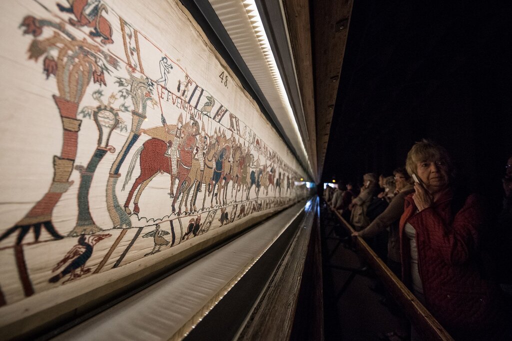 La Tapisserie de Bayeux présentée au Royaume-Uni