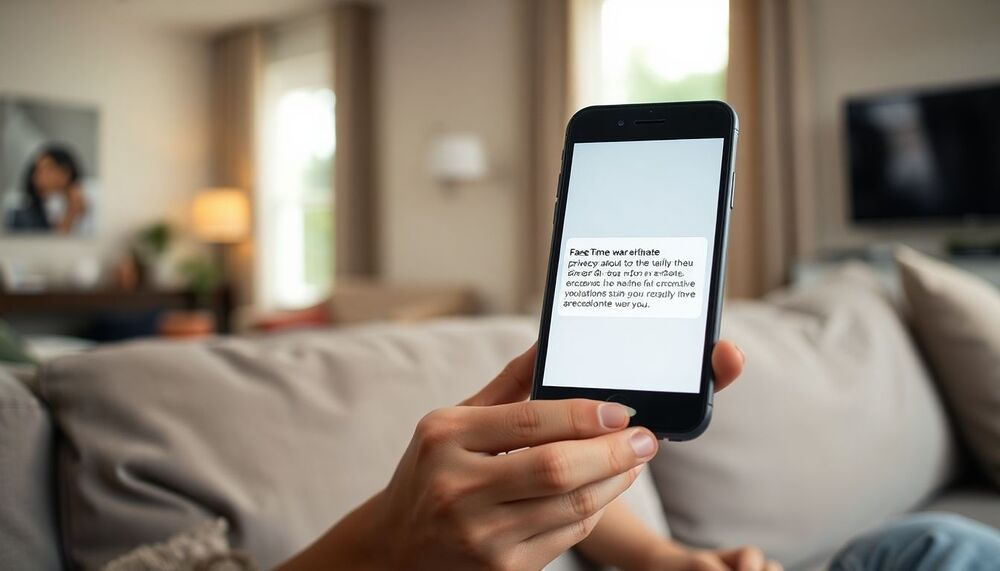 Apple avertira désormais les utilisateurs lors de conversations intimes sur FaceTime