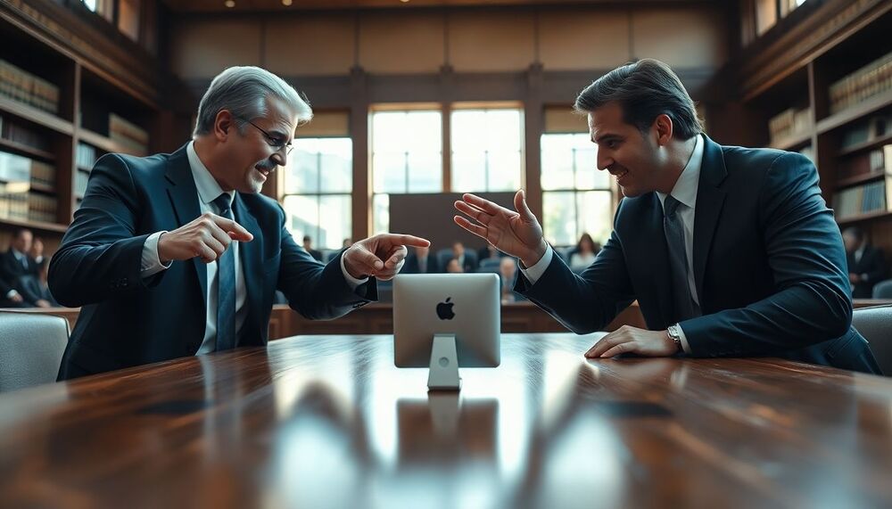 Avocats d’Apple menacent la petite réplique de Mac : une bataille juridique en cours