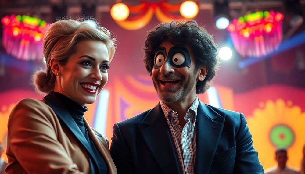 Camille Combal taquine et ridiculise Jarry sur le plateau de Mask Singer : « C’est la meilleure blague »