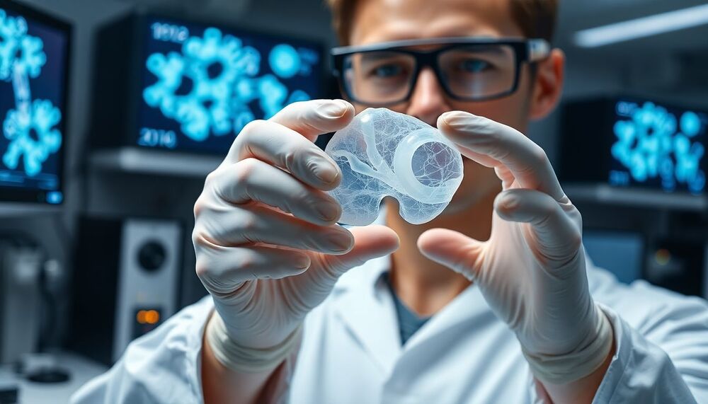 Cartilage artificiel grâce à l'impression 3D