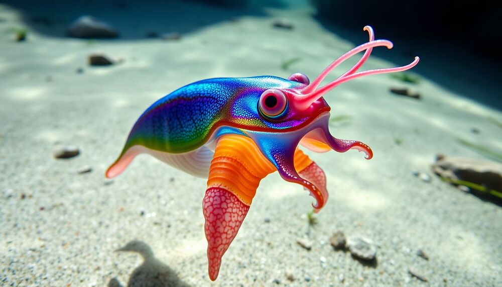 Cette seiche est flamboyante uniquement lors d’occasions spéciales ! – ScienceDaily Cette seiche est flamboyante uniquement lors d’occasions spéciales ! – ScienceDaily