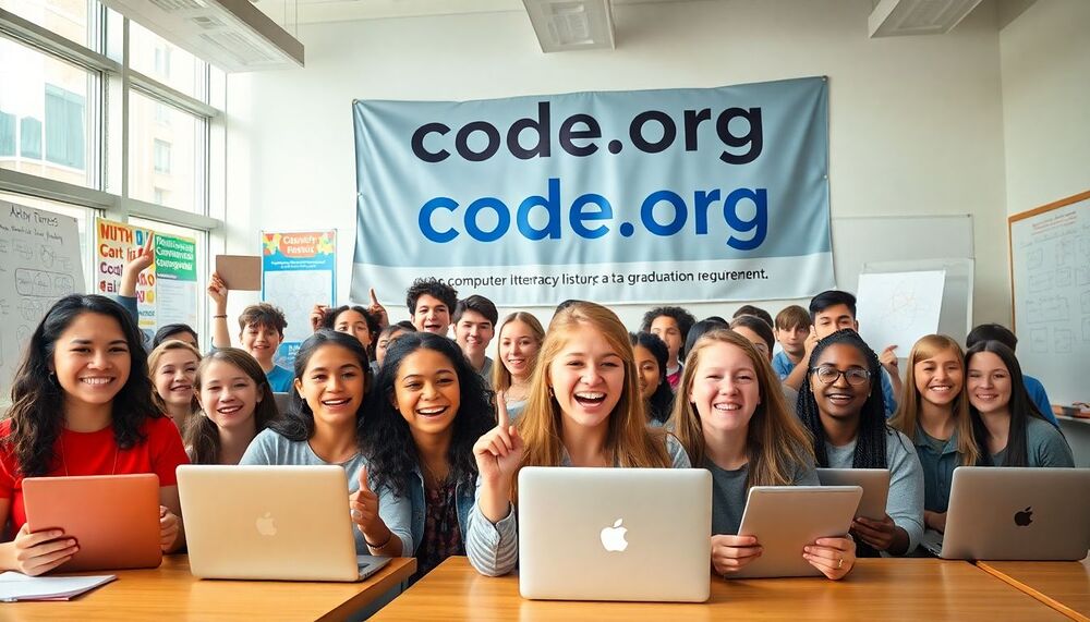Code. Org presse Washington de faire de l’informatique une condition d’obtention du diplôme d’études secondaires Code. Org presse Washington de faire de l’informatique une condition d’obtention du diplôme d’études secondaires