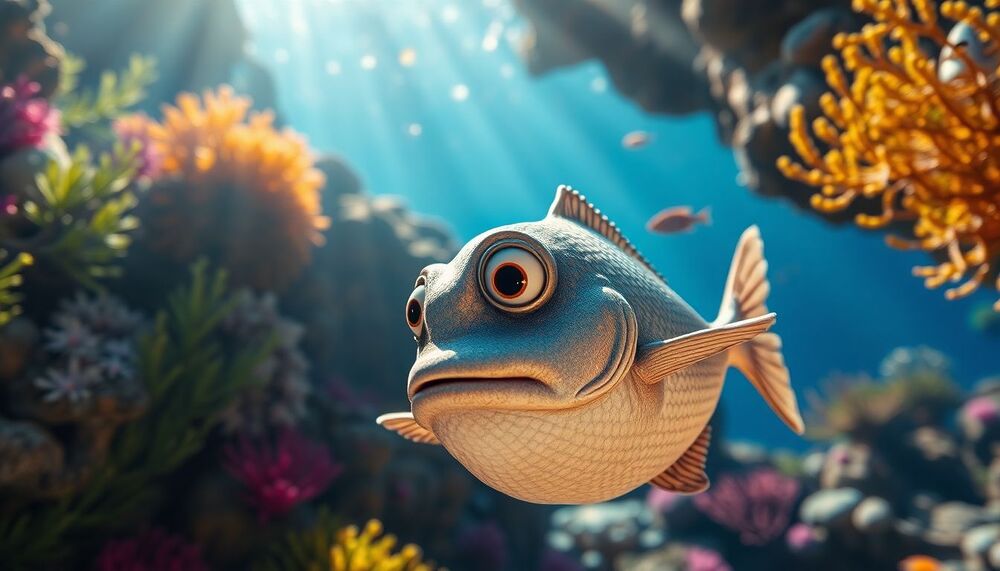 Comment le poisson a obtenu son épaule Comment le poisson a obtenu son épaule