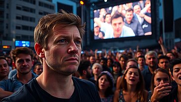 Des fans de Coldplay estiment que Chris Martin est ‘traumatisé’ après qu’un PDG a été surpris avec une employée au jumbotron