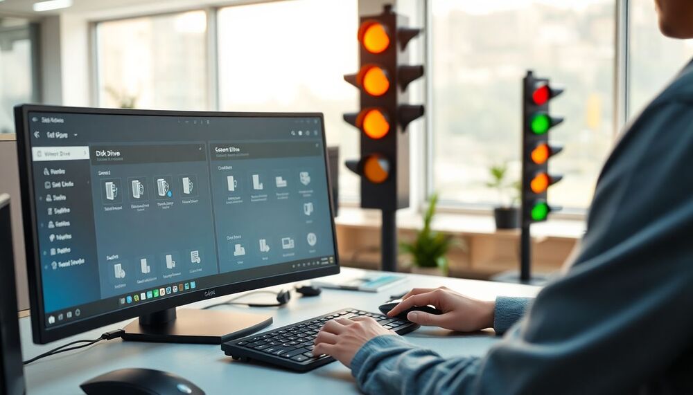 Finder sur Windows : Rechercher des disques externes et gérer les feux de circulation