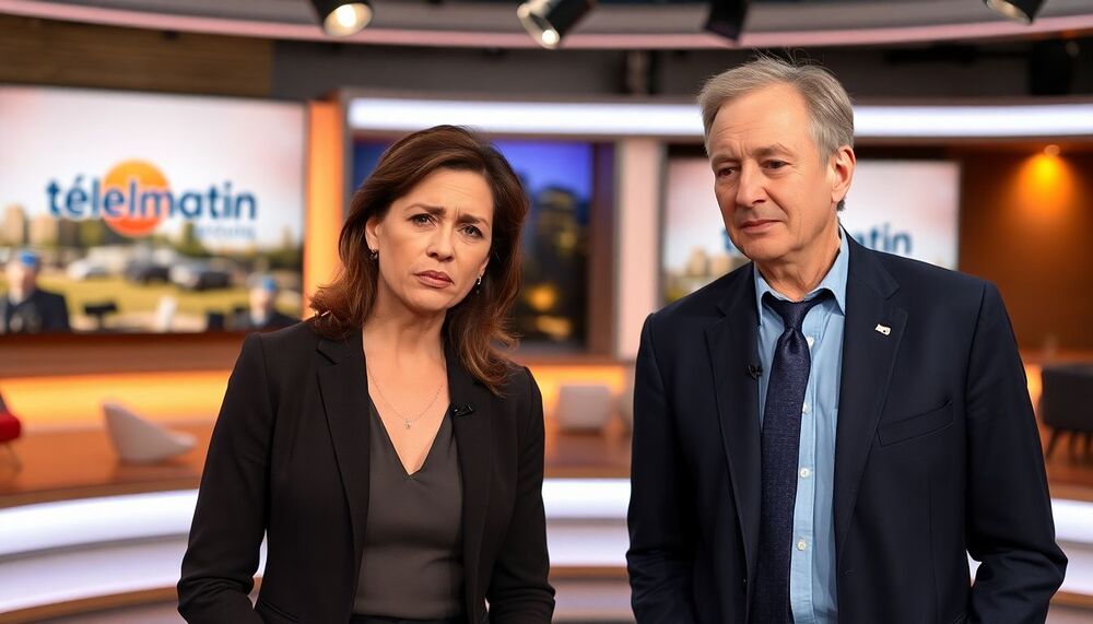 Flavie Flament met mal à l’aise Patrice Leconte sur le plateau de Télématin : ZAPTV