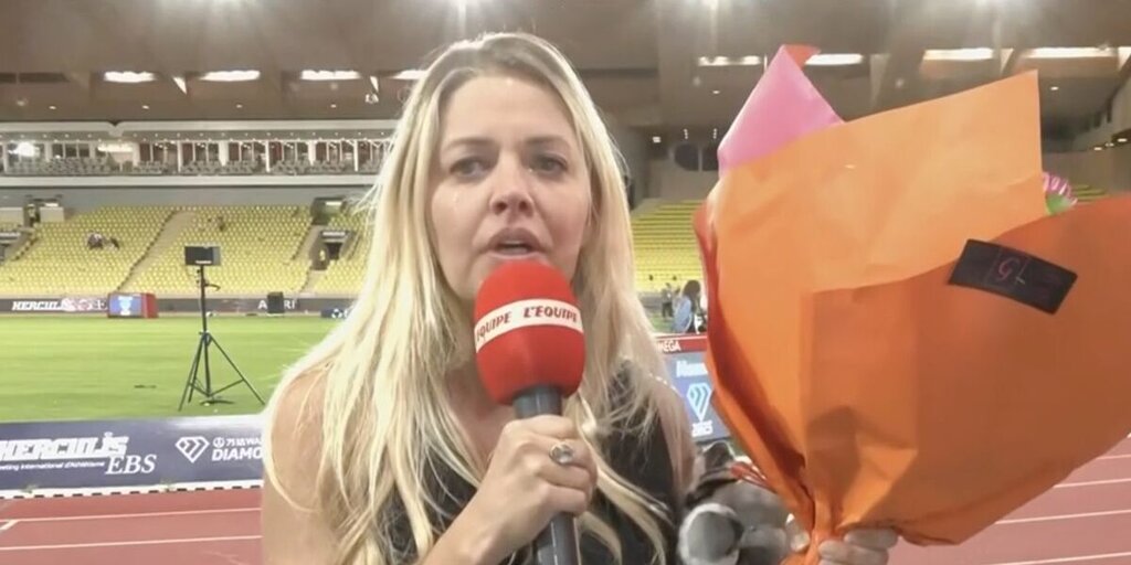 Adieux émouvants de Carine Galli en direct sur L’Equipe TV (VIDEO)