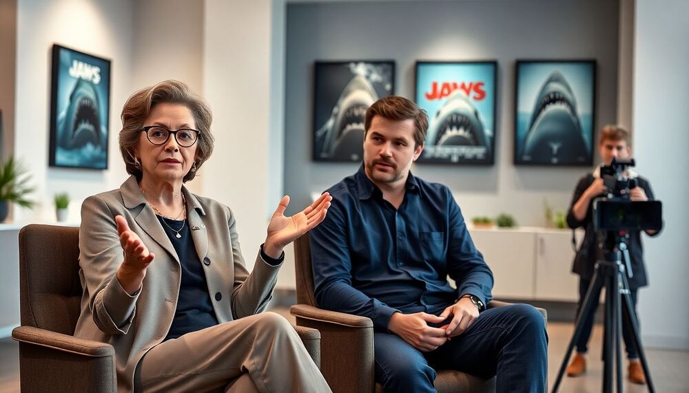 Jaws a 50 ans : Wendy Benchley et le réalisateur Laurent Bouzereau explorent l’héritage du film Jaws a 50 ans : Wendy Benchley et le réalisateur Laurent Bouzereau explorent l’héritage du film