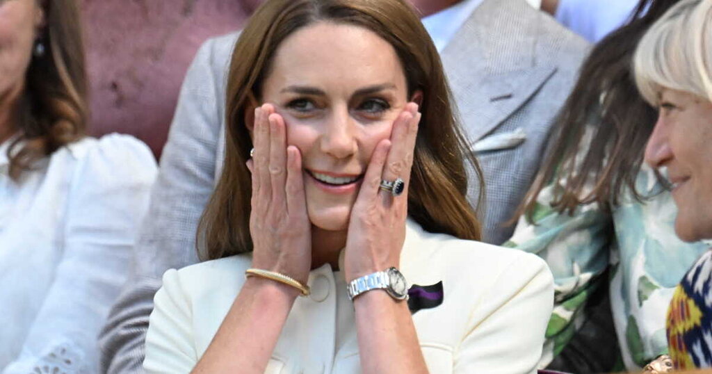 Wimbledon : Kate Middleton reçoit une standing ovation et réagit avec émotion à l’accueil chaleureux du public