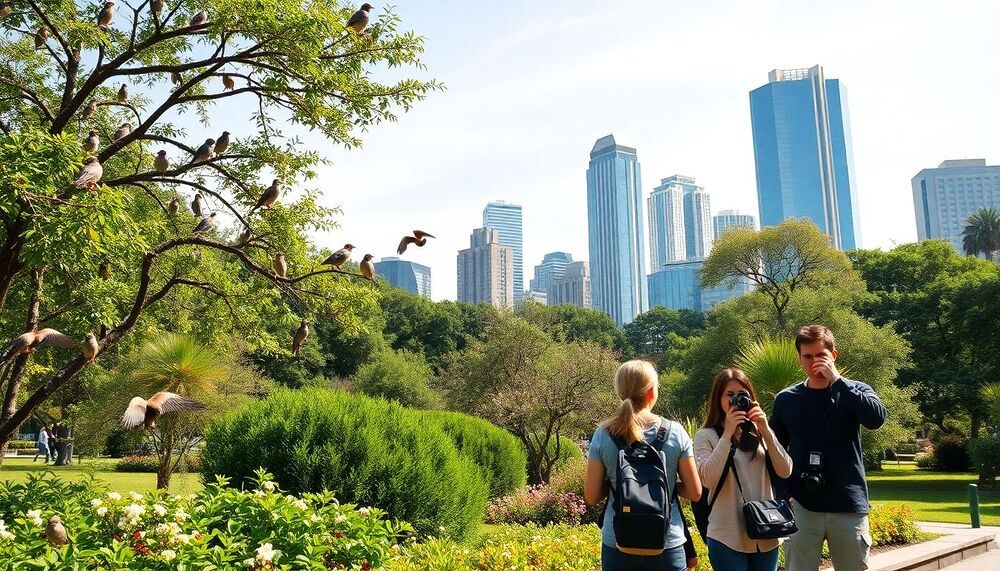 La configuration des espaces verts dans les villes détermine les caractéristiques de leurs oiseaux
