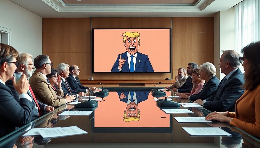 La Maison Blanche réagit vivement après qu’un blague crue sur Trump ait été présentée dans le premier épisode de South Park
