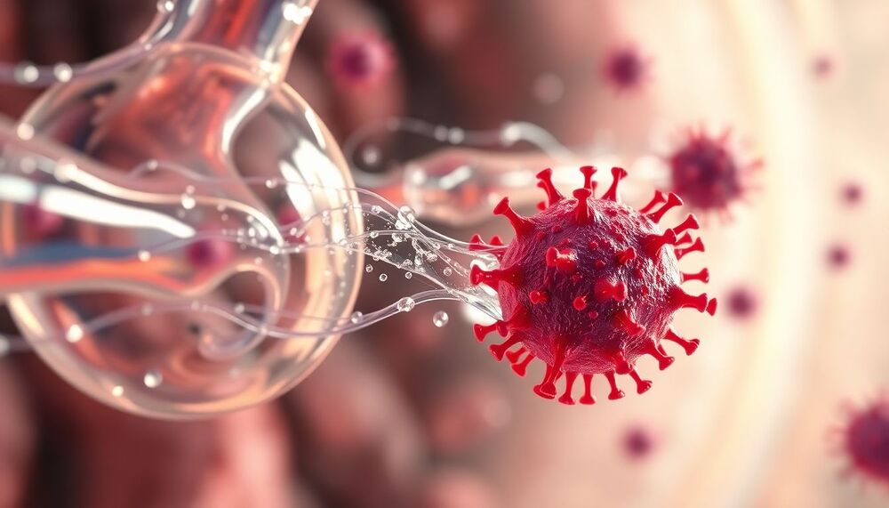 L’afflux d’eau et de sels propulse les cellules immunitaires à travers le corps