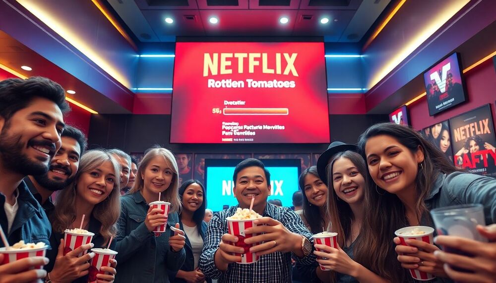 Le score de Bubble Rotten Tomatoes de Netflix est sorti