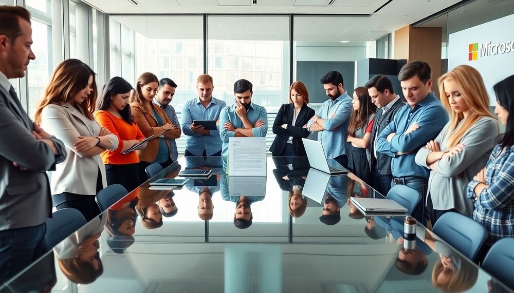 Les employés de Microsoft réagissent au mémo du PDG sur le « mystère du succès » avec suspicion, colère et spéculations Les employés de Microsoft réagissent au mémo du PDG sur le « mystère du succès » avec suspicion, colère et spéculations