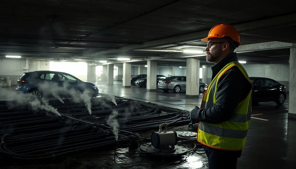 Les parkings souterrains réchauffent les eaux souterraines Les parkings souterrains réchauffent les eaux souterraines