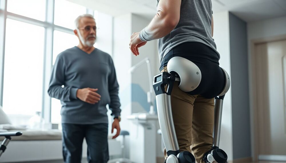 L'exosquelette robotique de la hanche semble prometteur pour aider les patients victimes d'un AVC à retrouver leur rythme L'exosquelette robotique de la hanche semble prometteur pour aider les patients victimes d'un AVC à retrouver leur rythme