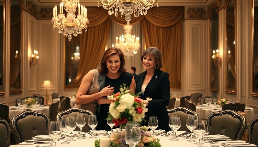 Lors d’un dîner d’État avec Lula, Carla Bruni et Brigitte Macron s’enlacent amicalement Lors d’un dîner d’État avec Lula, Carla Bruni et Brigitte Macron s’enlacent amicalement