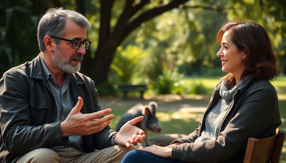 Michel Cymes et Dounia Coesens discutent des vrais animaux sur les tournages : vautours, serpents, lapins Michel Cymes et Dounia Coesens discutent des vrais animaux sur les tournages : vautours, serpents, lapins