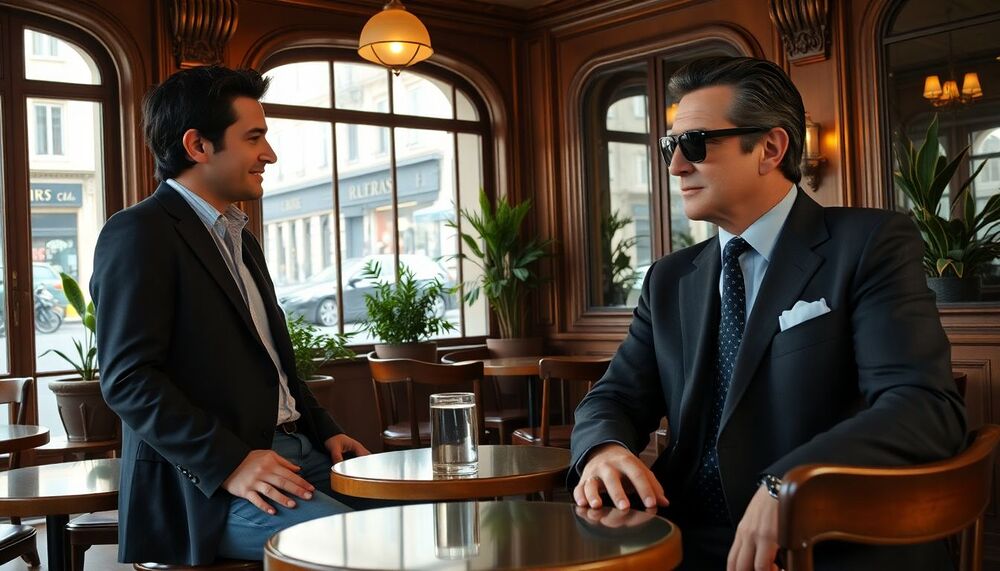 Nagui rencontre Alain Delon : « Celui qui se moque de moi est-il là ? »