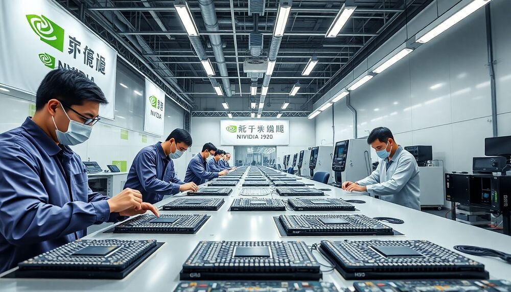 Nvidia reprend la vente de puces H20 en Chine Nvidia reprend la vente de puces H20 en Chine