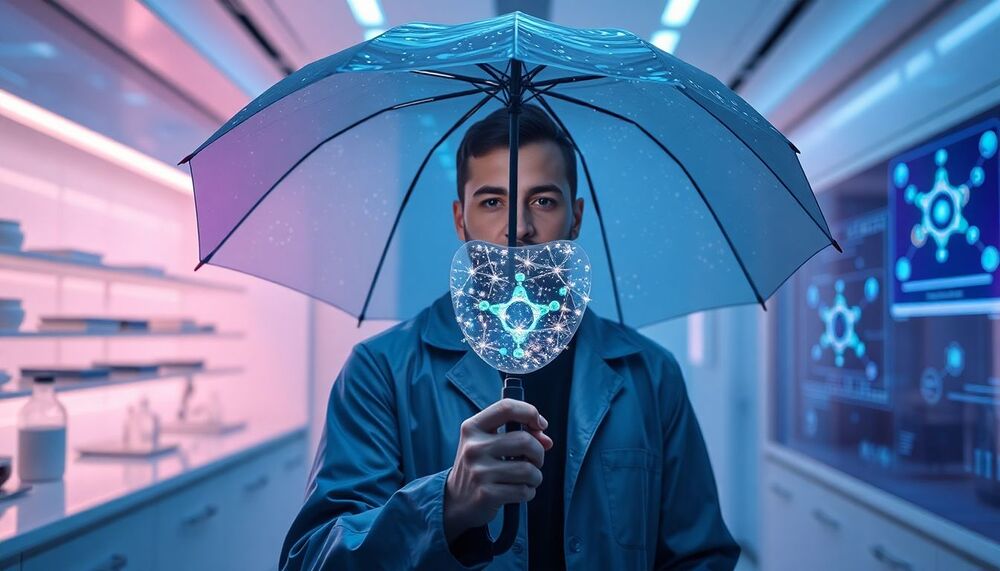 Parapluie pour atomes : la première couche protectrice pour les matériaux quantiques 2D Parapluie pour atomes : la première couche protectrice pour les matériaux quantiques 2D