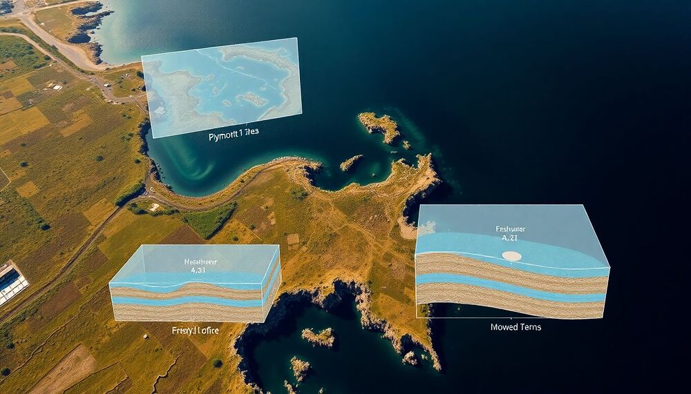 Prédire l’intrusion d’eau salée dans les eaux souterraines en utilisant Plymouth, Massachusetts, comme cas de test Prédire l’intrusion d’eau salée dans les eaux souterraines en utilisant Plymouth, Massachusetts, comme cas de test