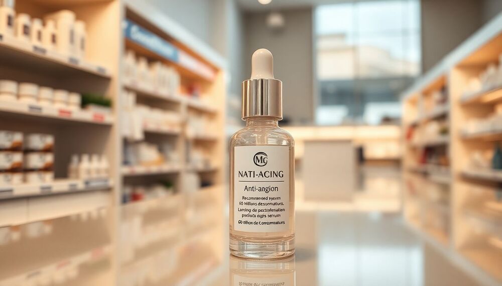 Sérum anti-âge recommandé par 60 Millions de Consommateurs : disponible en pharmacie