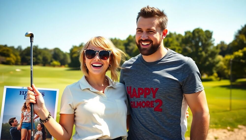 Taylor Swift exprime son enthousiasme pour ‘Happy Gilmore 2’, en collaboration avec Travis Kelce