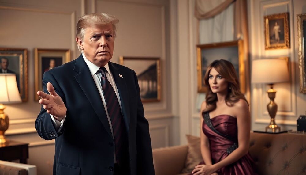 Trump explique maladroitement pourquoi il n’offre pas de cadeaux d’anniversaire à Melania