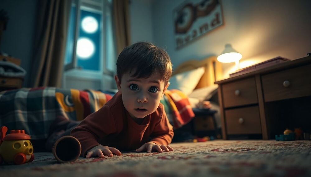 Un enfant prévient sa baby-sitter d’un monstre sous le lit, elle trouve un homme caché