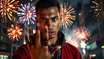 Un rappeur de 4Xtra perd des doigts lors d&rsquo;une explosion de feux d&rsquo;artifice après une menace vidéo